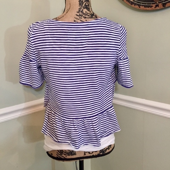 Anthropologie Fourth of July Stripe Top size S - Picture 4 of 7